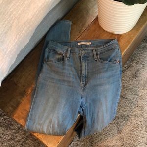 Levi’s mile high skinny jeans